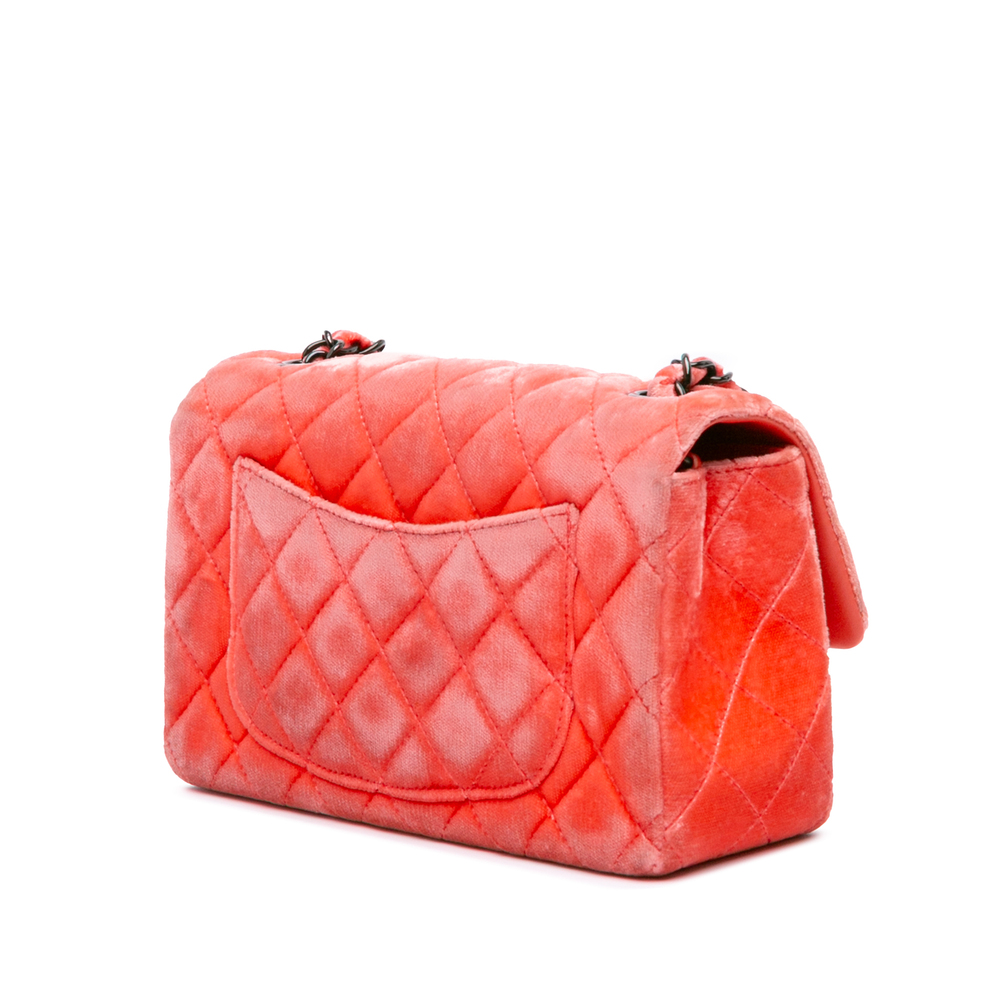Pre-Loved Chanel Mini Rectangular Classic Velvet Single Flap - Picture 2 of 12